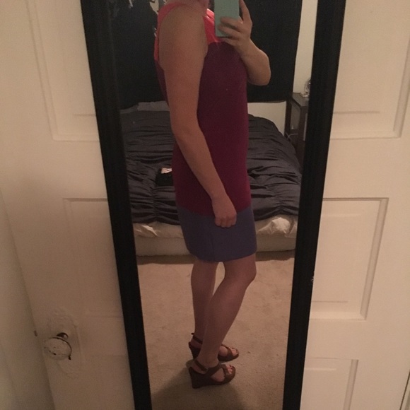 Colorblock Tweed Dress - Picture 7 of 8